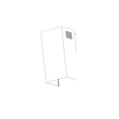 Conduit inox d'installation pour meuble haut Roblin 112.0253.280