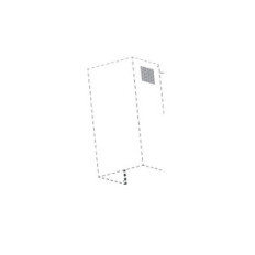 Conduit inox d'installation pour meuble haut Roblin 112.0253.280