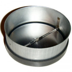 Tuyau d'évacuation / raccordement 200 mm ø en aluminium