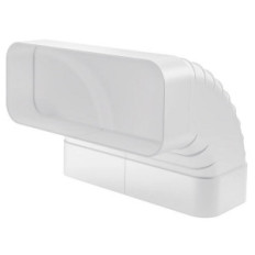 Coude à 90° pour gaine plate Faber 112.0711.852