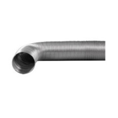 Gaine en aluminium 3 mètre 150mm pour hotte de toutes marques