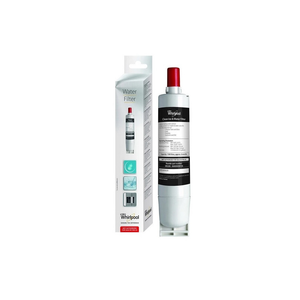 Filtre à eau Whirlpool SBS200 SBS002 484000008726