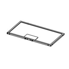 Filtre métallique pour hotte Smeg 053411224