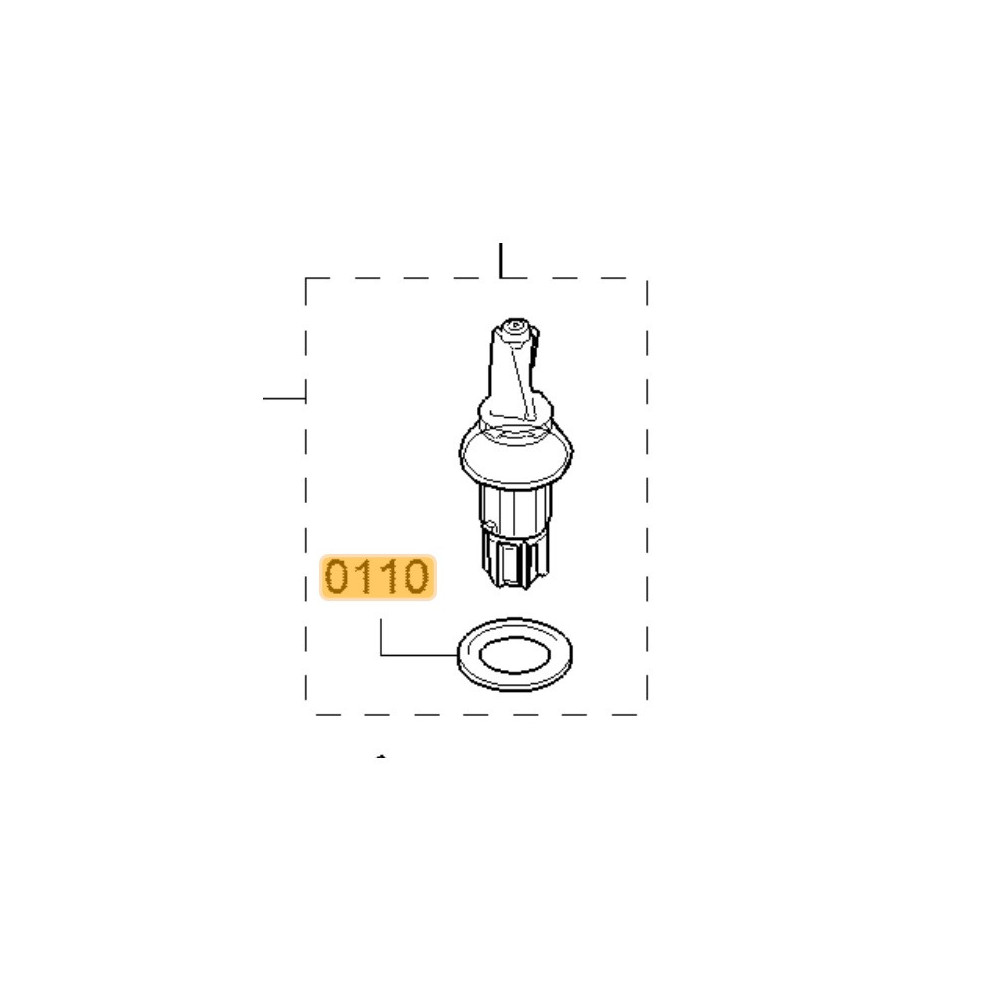 Joint pour axe d'entrainement pour robot Cookit 10012161 Joint pour axe d'entrainement pour robot Cookit 10012161
