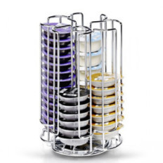 Support rotatif inox pour 52 capsules de café Tassimo