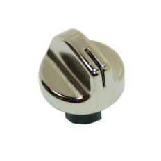 Bouton inox de four Smeg