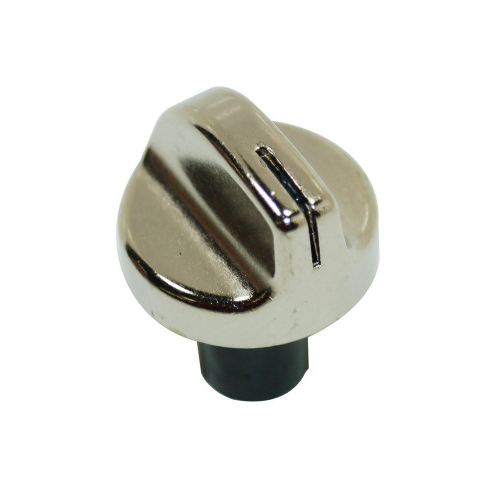 Bouton inox de four Smeg