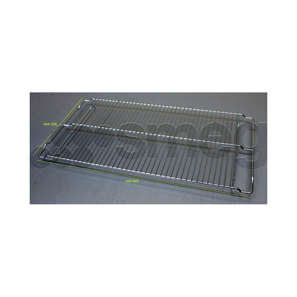 Grille inox 660X325 de four Smeg 844090909 Grille inox 660X325 de four Smeg 844090909