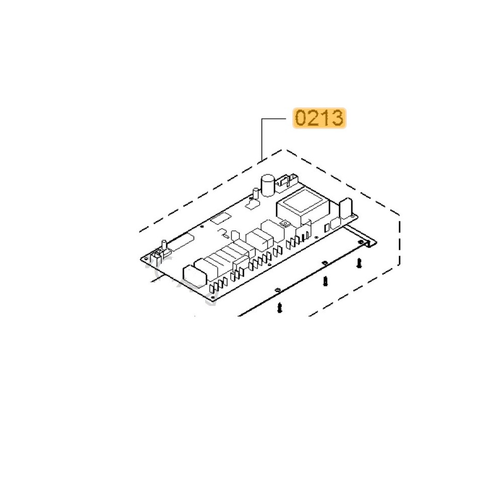 Module de puissance programmé pour four Gaggenau 00746936 Module de puissance programmé pour four Gaggenau 00746936