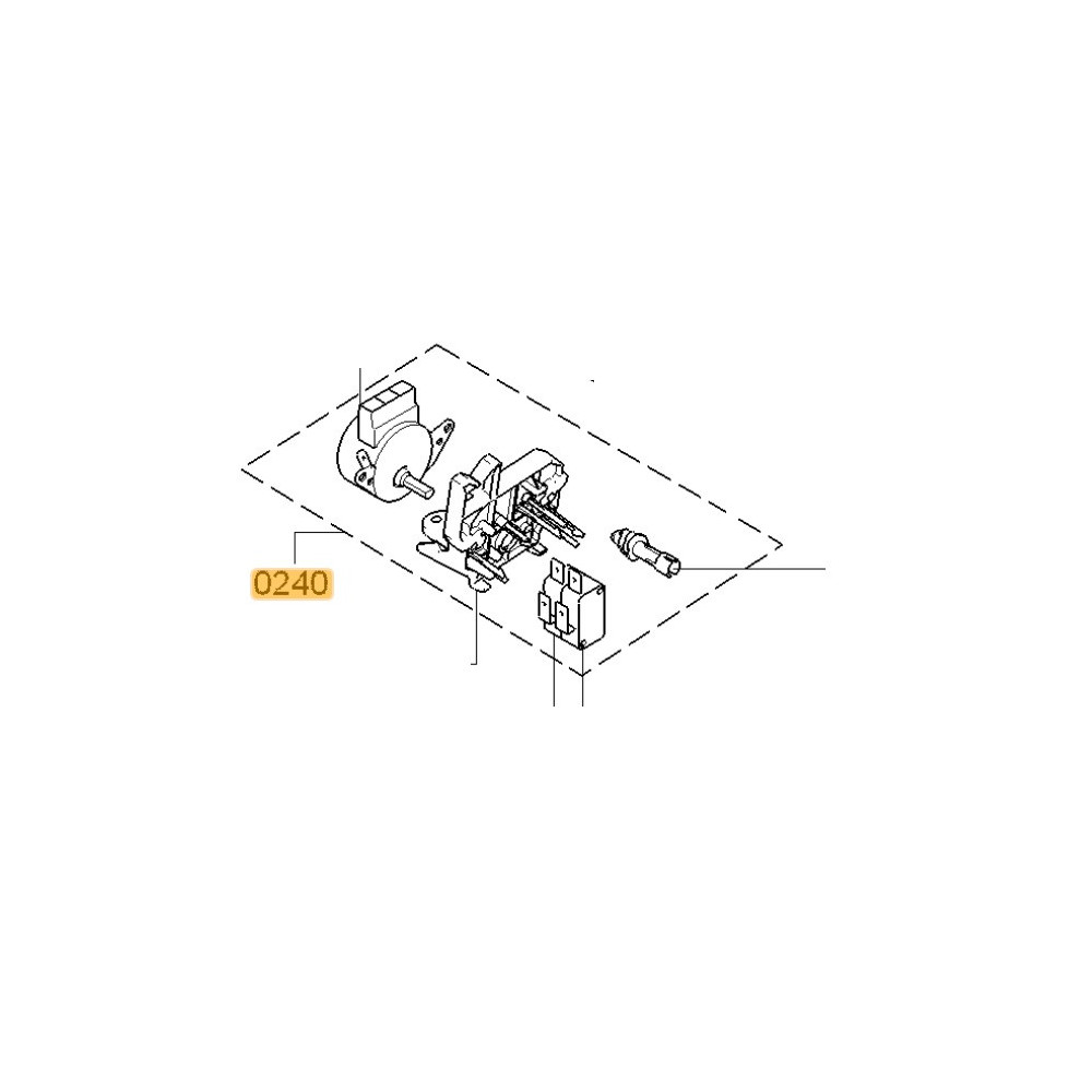 Verrouillage electrique Bosch - 643497 00643497 Verrouillage electrique Bosch - 643497 00643497