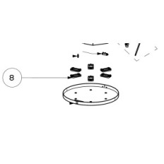 KIT 6LED MAGNÉT 133.0481.758 350mA 1W 4000K
