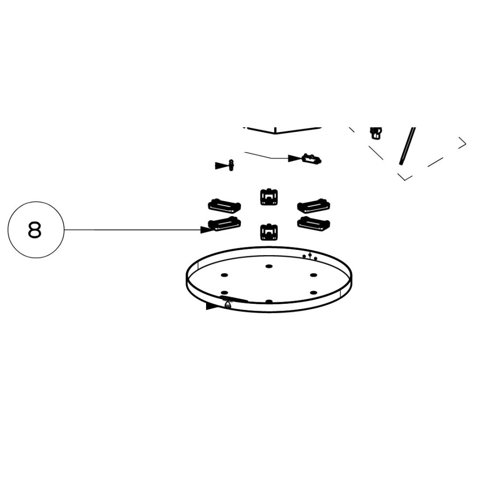 KIT 6LED MAGNÉT 133.0481.758 350mA 1W 4000K KIT 6LED MAGNÉT 133.0481.758 350mA 1W 4000K