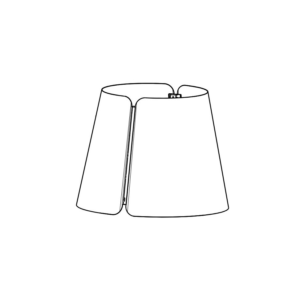 Cloche d'habillage pour hotte Faber 133.0658.450 Cloche d'habillage pour hotte Faber 133.0658.450