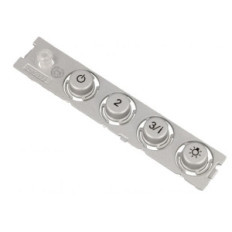 Touche bouton poussoir pour hotte Franke 133.0078.943