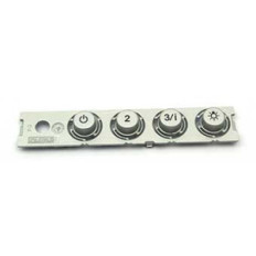 Touche bouton poussoir pour hotte Roblin 133.0289.084 14CP018