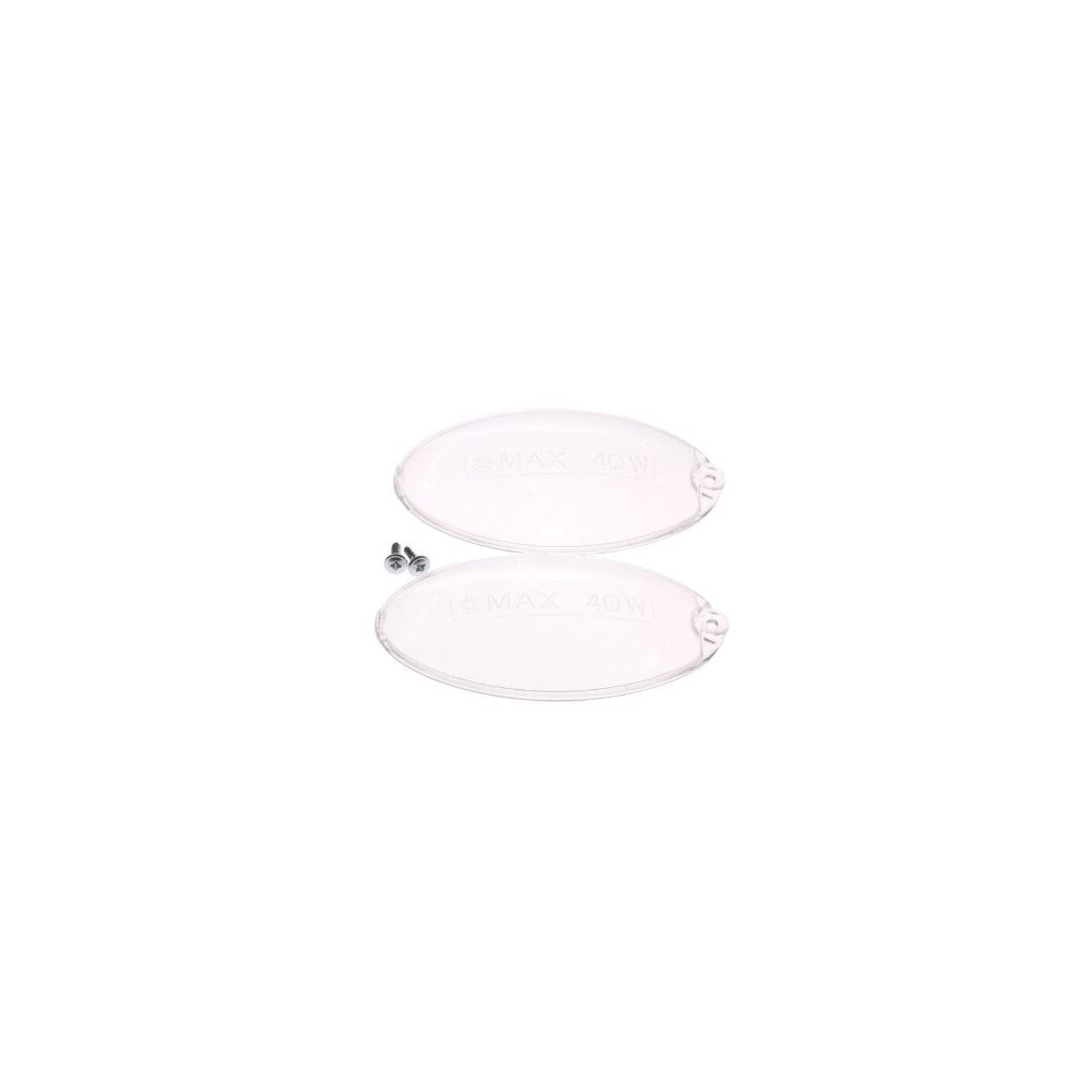 Cache lampe / diffuseur d'éclairage hotte Roblin et Faber 133.0058.595 Cache lampe / diffuseur d'éclairage hotte Roblin et Faber 133.0058.595