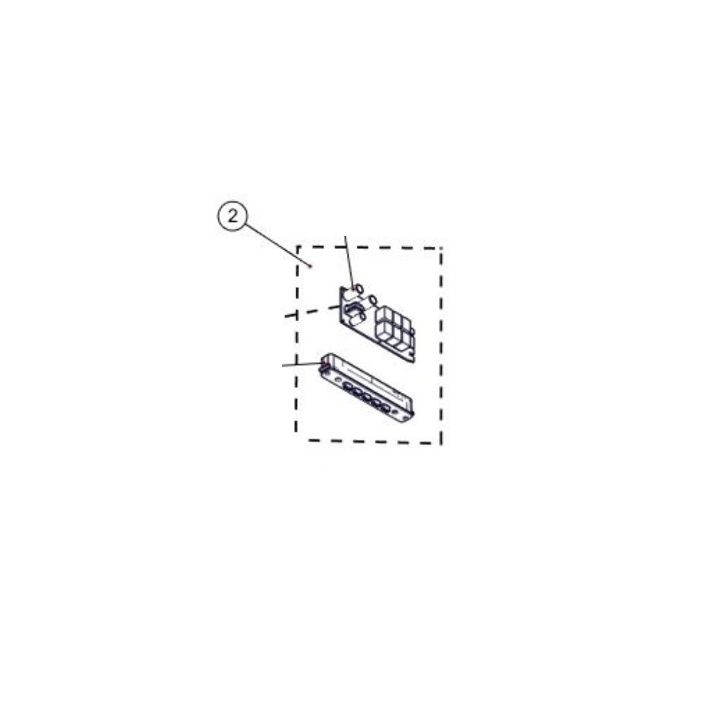 Kit de commande avec puissance pour hotte Falmec 4050200964 Kit de commande avec puissance pour hotte Falmec 4050200964