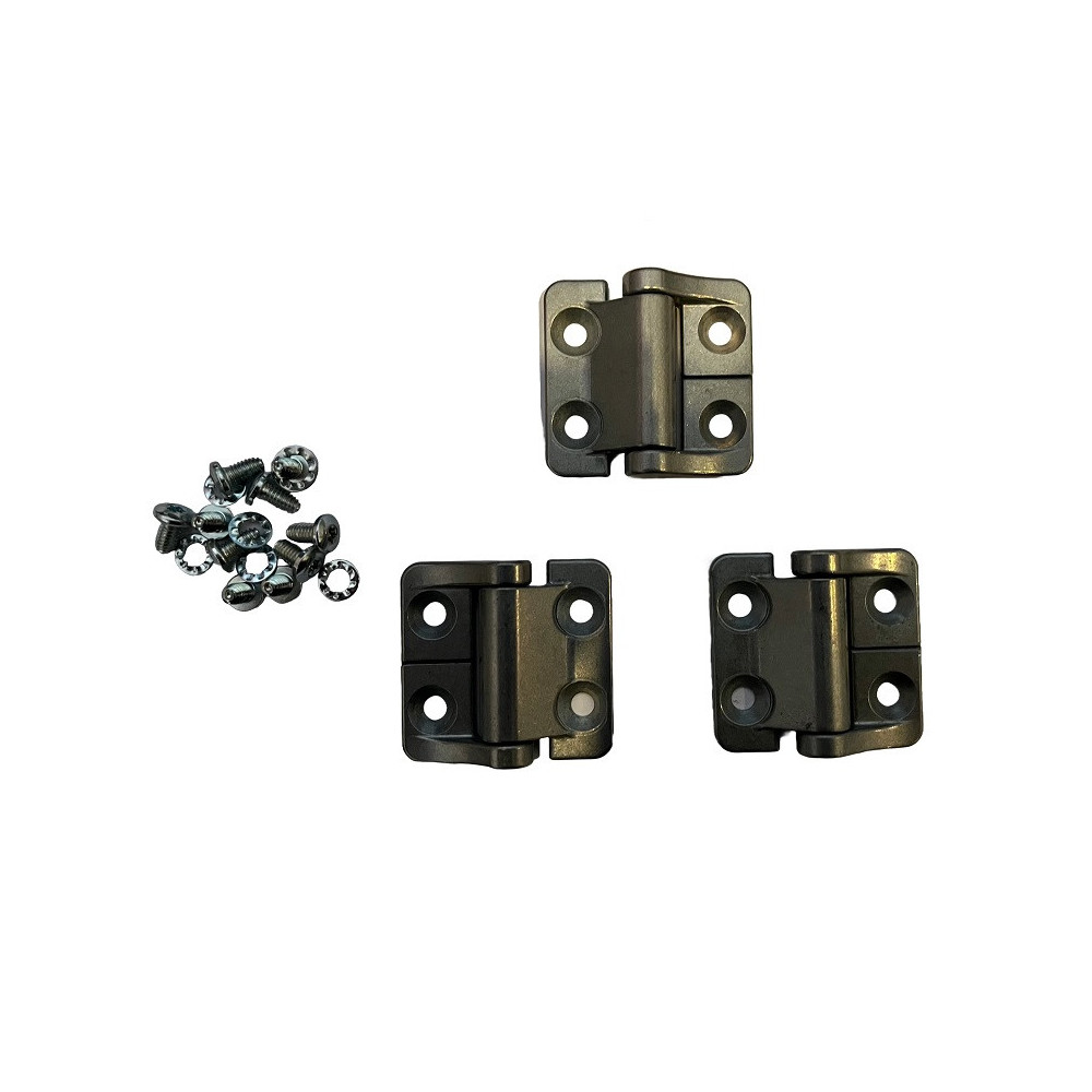 Kit de 3 charnières pour hotte Novy 990672 Kit de 3 charnières pour hotte Novy 990672