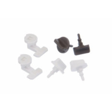Crochet de fixation pour grille de hotte 00181270