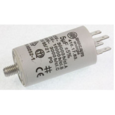 Condensateur de démarage 5,0UF-450V FASTON 6,3MM