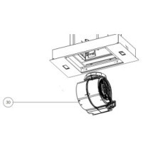Moteur de hotte 133.0669.228 Roblin