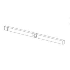 Bandeau de hotte télescopique 133.0062.010