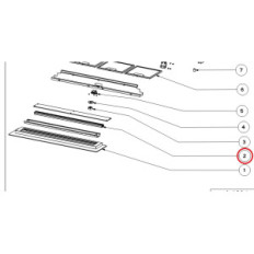 Barre led 133.0380.610 Franke