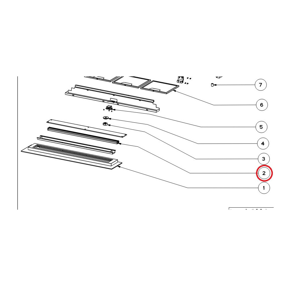 Barre led 133.0380.610 Franke Barre led 133.0380.610 Franke