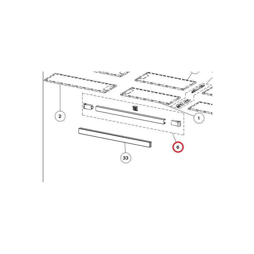 KIT BANDEAU FRONTAL 90 TELESC 133.0059.270 KIT BANDEAU FRONTAL 90 TELESC 133.0059.270