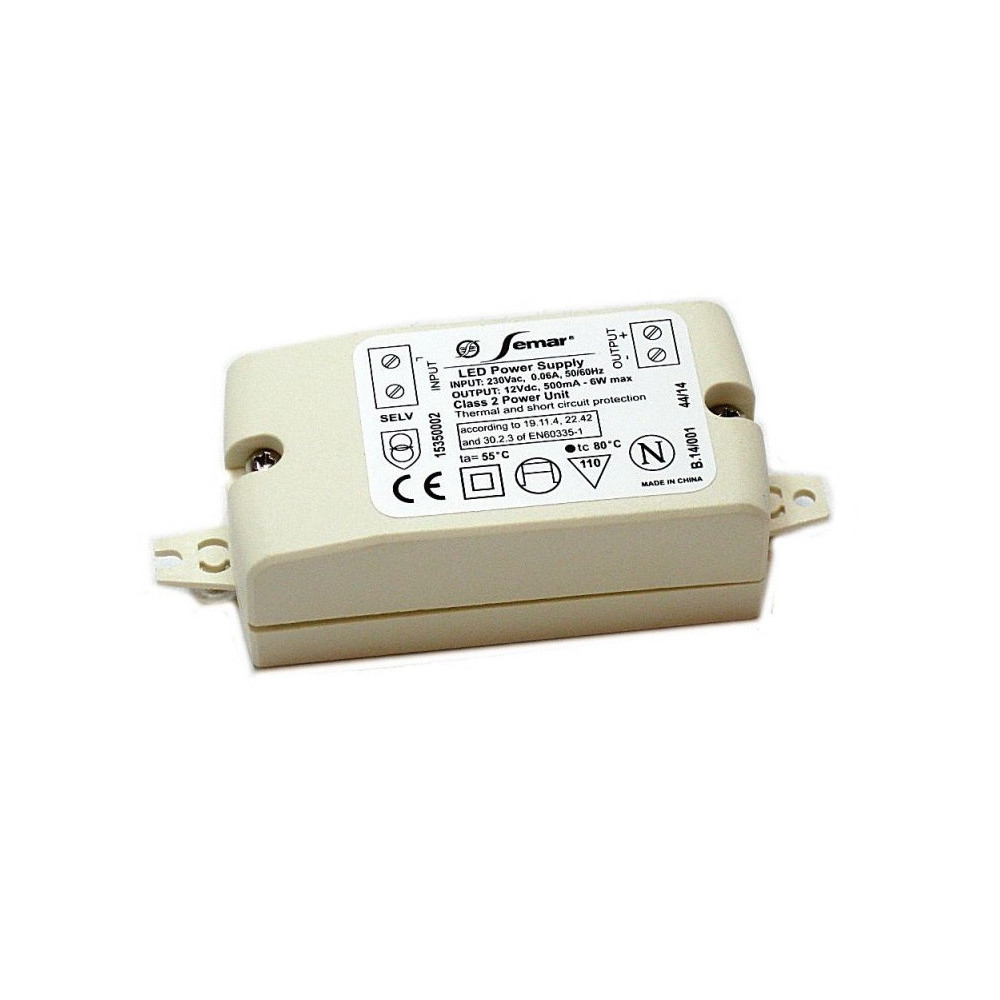 Transformateur 12V 500mA 6W pour hotte Falmec 105030229 Transformateur 12V 500mA 6W pour hotte Falmec 105030229