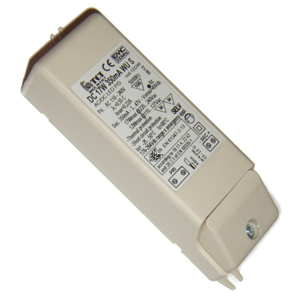 Transformateur de hotte aspirante Roblin DC 17W 350mA WU S Transformateur de hotte aspirante Roblin DC 17W 350mA WU S