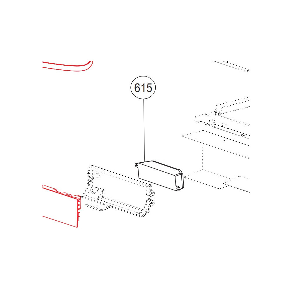 Transformateur LED 12V 10W de hotte 133.0455.229 Transformateur LED 12V 10W de hotte 133.0455.229