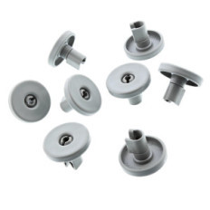 Kit de 8 roulettes pour panier inférieur de lave-vaisselle Electrolux 
