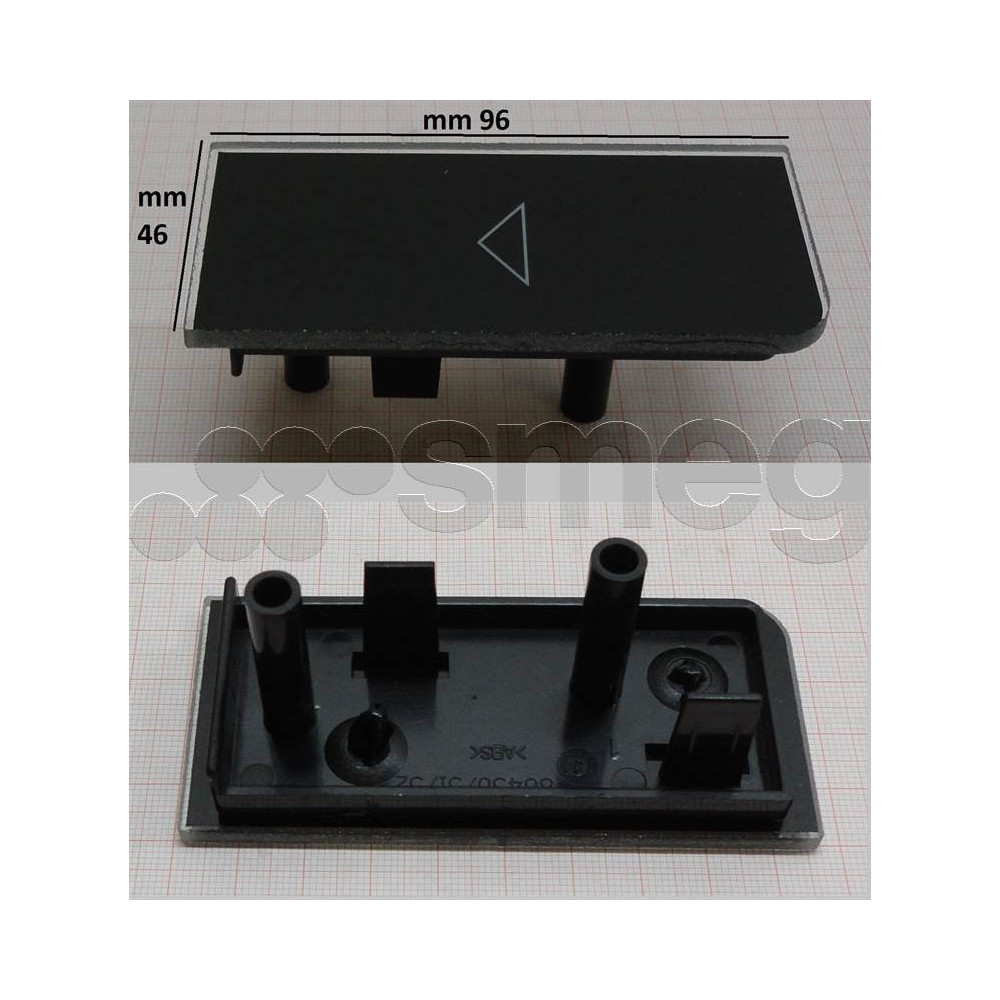 Bouton poussoir micro-ondes Smeg 566412081