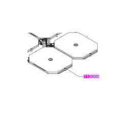 Inducteur pour plaque induction SMEG 801620010