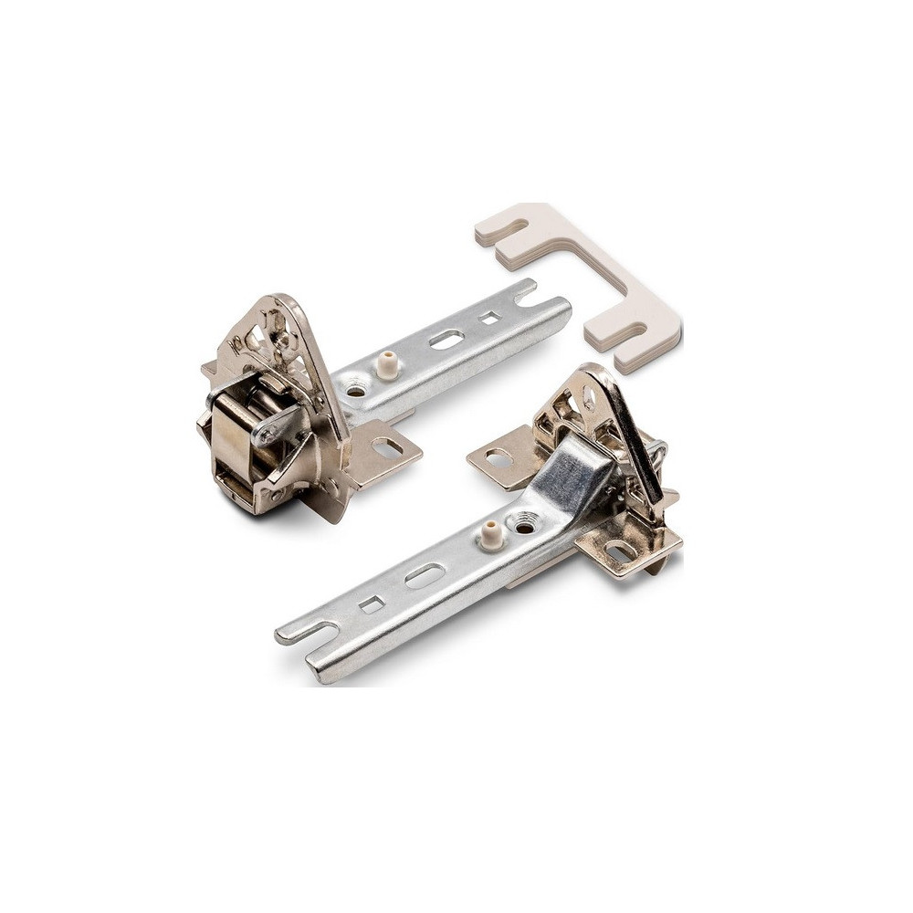 Lot de 2 charnières de porte pour réfrigérateur 00268698