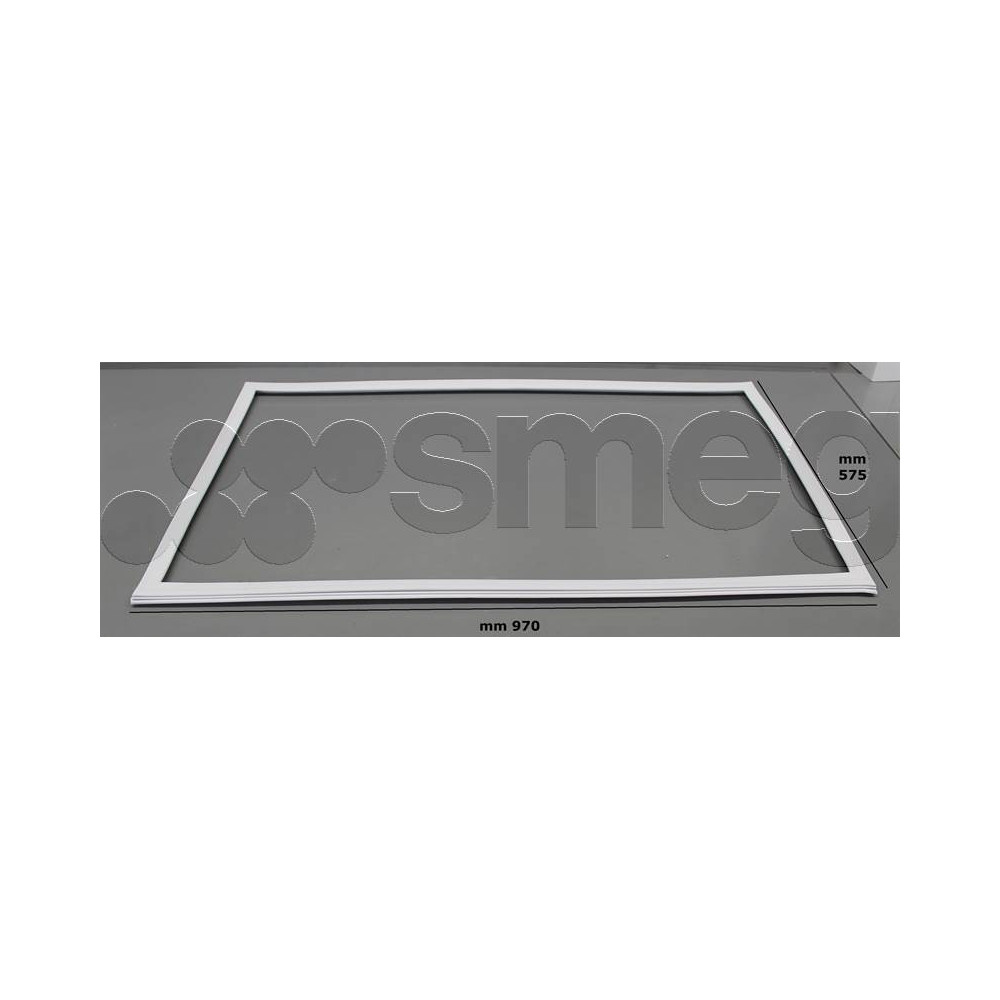 Joint de porte supérieur pour réfrigérateur Smeg 754132537 Joint de porte supérieur pour réfrigérateur Smeg 754132537