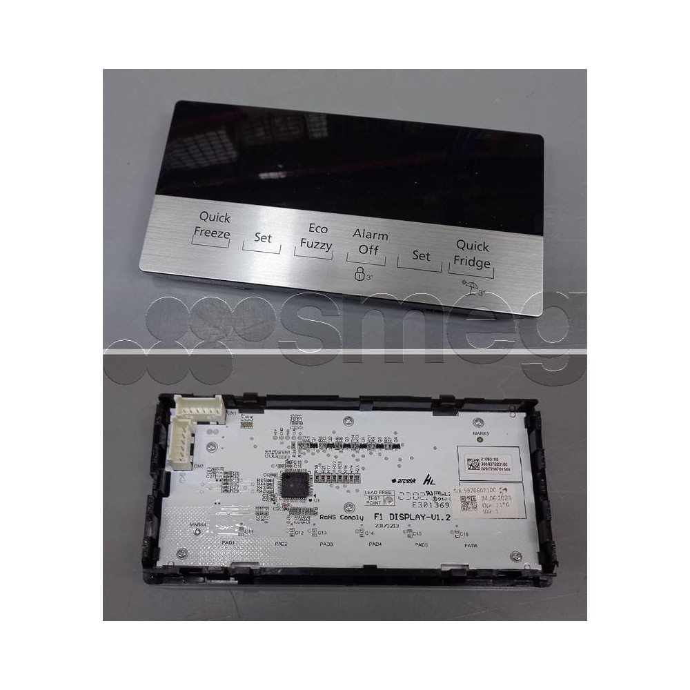 Module d'ecran pour refrigérateur SMEG 691653757 Module d'ecran pour refrigérateur SMEG 691653757