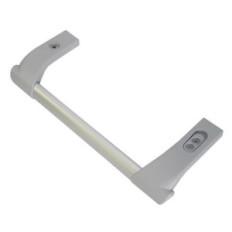 Poignée de porte GRISE INOX c00272478 de réfrigérateur Hotpoint Ariston Indesit Scholtes
