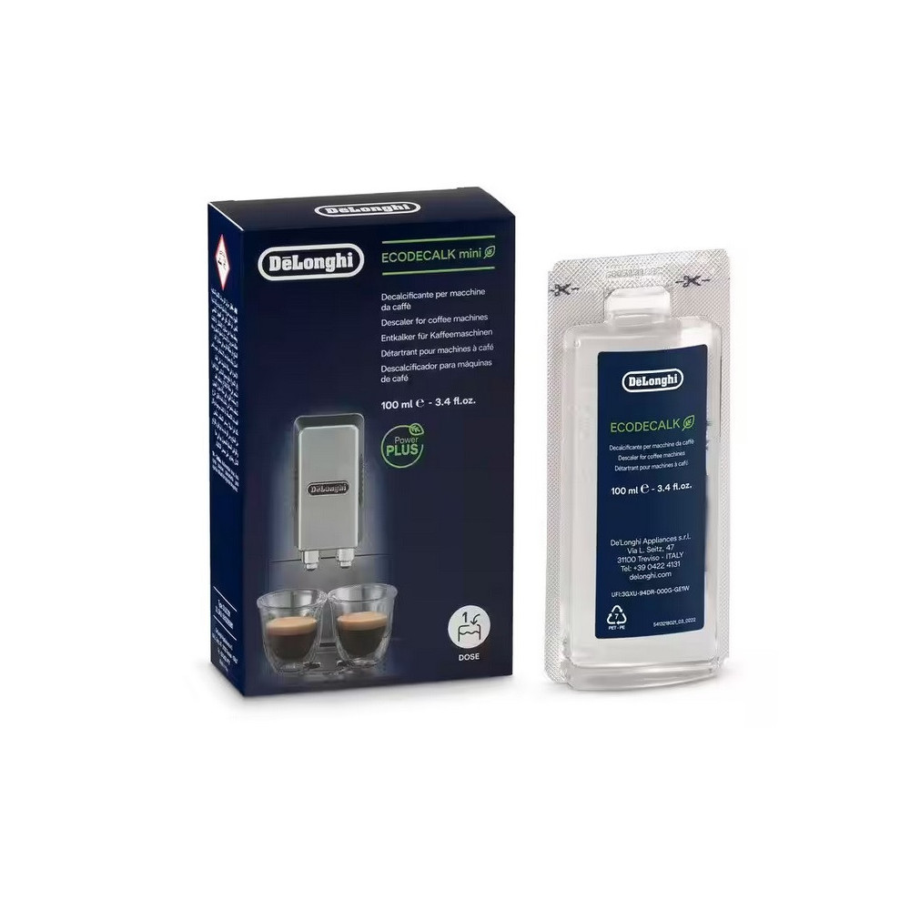 EcoDecalk Mini DLSC101, détartrant, 100 ml Delonghi EcoDecalk Mini DLSC101, détartrant, 100 ml Delonghi