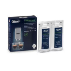 EcoDecalk Mini DLSC200 : Set de 2 Flacons de Détartrant 2x100 ml Delonghi