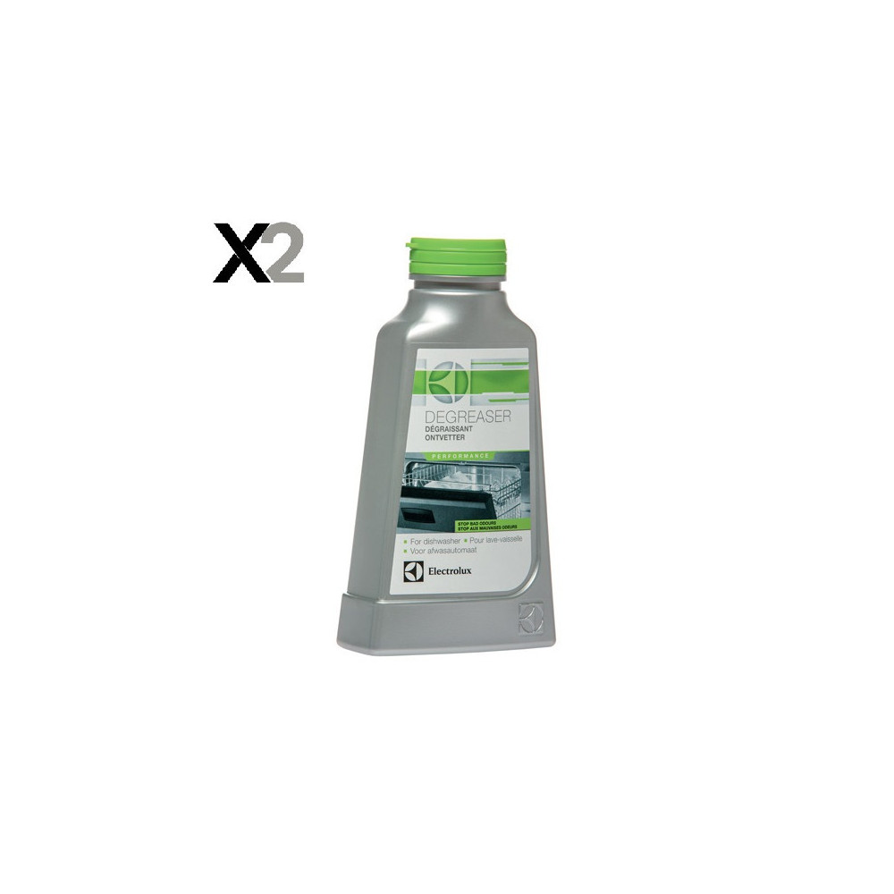 Dégraissant Lave-vaisselle Electrolux 200g - Lot de 2 Dégraissant Lave-vaisselle Electrolux 200g - Lot de 2