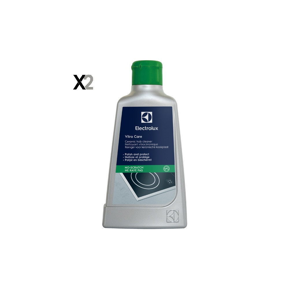 Electrolux Vitro Care - Produit de nettoyage et de polissage - Lot de Electrolux Vitro Care - Produit de nettoyage et de polissage - Lot de