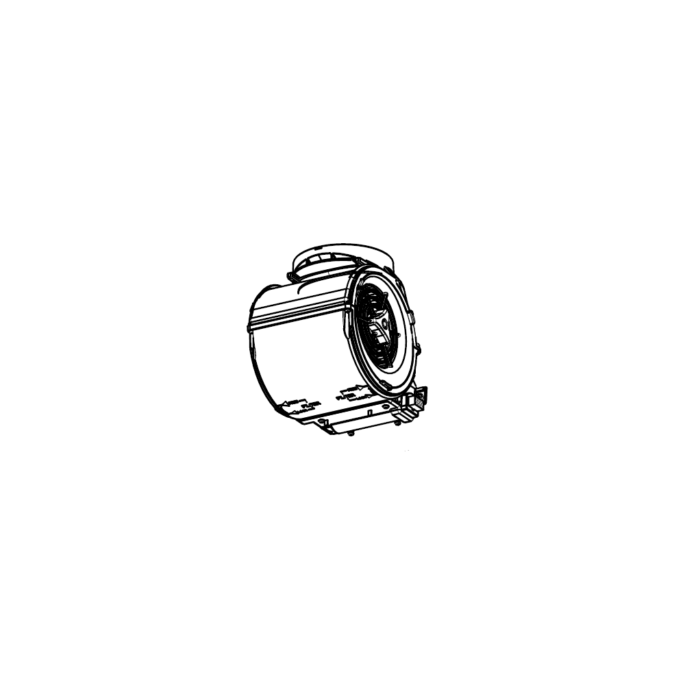 Bloc moteur de hotte 31BM089 133.0288.098 Bloc moteur de hotte 31BM089 133.0288.098