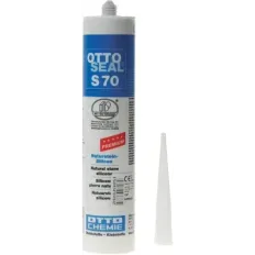 Cartouche de silicone neutre OTTOSEAL S70 anthracite 310ml pour pierre naturelle, référence 00311582