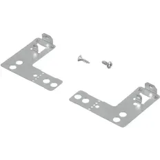 Jeu de supports de fixation gauche et droite pour lave-vaisselle Bosch, référence 00622456