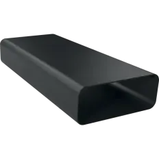 Conduit de ventilation droit plat 1000 x 222 x 89 mm pour hotte Bosch, référence 17005345