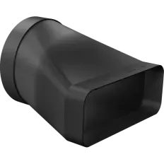 Conduit adaptateur rond plat 150 mm pour table de cuisson ventilée Bosch, référence 17005349