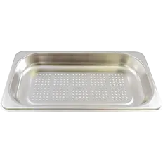 Plat inox perforé pour four vapeur Bosch Siemens Neff, référence 00577553