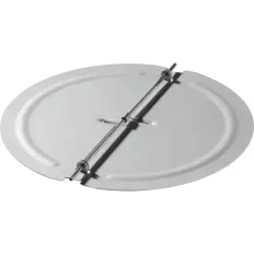 Volet anti-refoulement diamètre 117mm pour hotte aspirante Bosch, référence 00265171